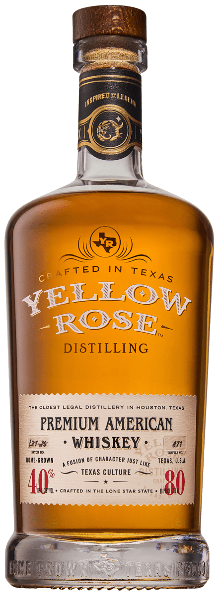 Whisky YELLOW ROSE PREMIUM AMERICAN WHISKEY 40%